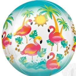 בלון אורבז 22" - פלמינגו 3D