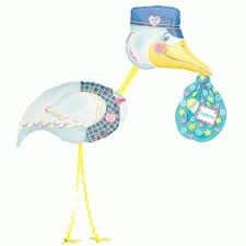 בלון מהלך חסידה BOY GIRL.