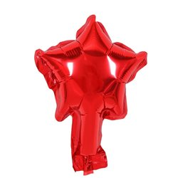 בלון מיילר כוכב 5" -צבע אדום