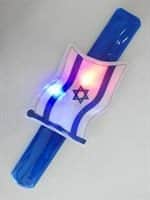 צמיד קפיץ אורות דגל 12 יח.