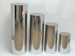 במות כסף מראה - סט 4 חלקים