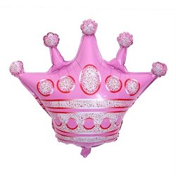 בלון מיילר 30" כתר בנוני - ורוד