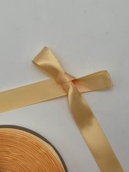 סרט סאטן עבה cream