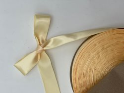 סרט סאטן עבה ivory