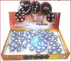 טבעת אור מגן דוד/50 יח